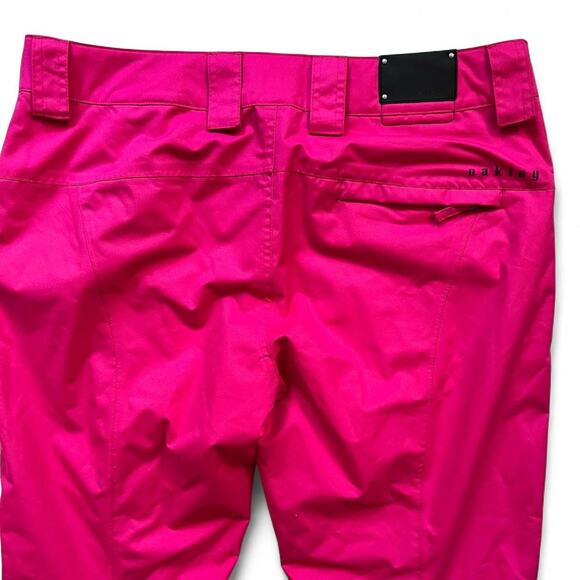 Oakley Women’s Ski Snowboard Pants Pink Magenta Regular Fit LG Insulated - Picture 5 of 8